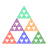 3 row triangle fractal